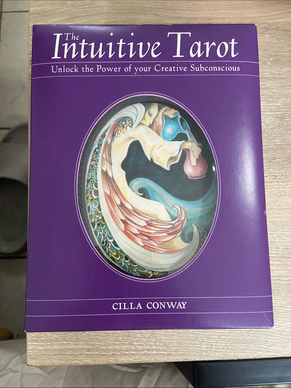 The Intuitive Tarot Cilla Conway 1st Edition 2004 Book + Cards
